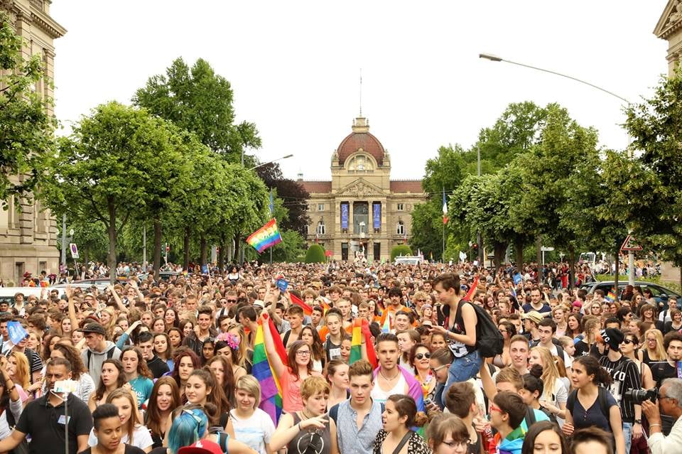 Marche des Visibilités LGBTI de Strasbourg 1